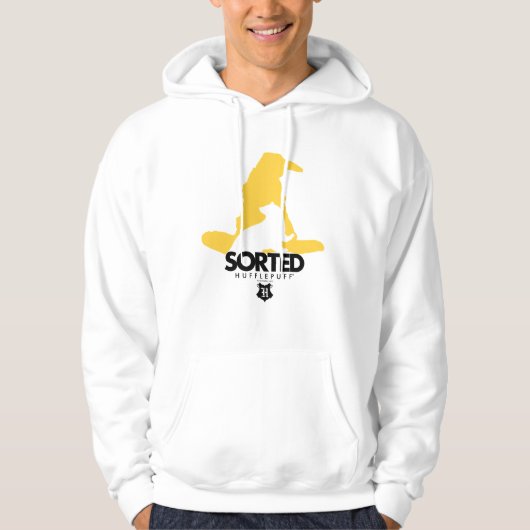 Harry Potter | Gesorteerd in HUFFLEPUFF™ House Hoodie (Voorkant)