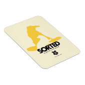 Harry Potter | Gesorteerd in HUFFLEPUFF™ House Magneet (Rechterzijde)