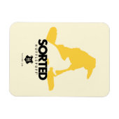 Harry Potter | Gesorteerd in HUFFLEPUFF™ House Magneet (Horizontaal)