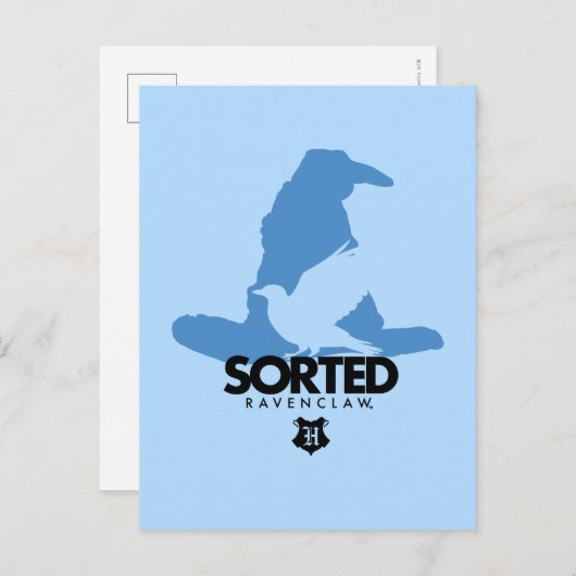 Harry Potter | Gesorteerd in RAVENCLAW™ House Briefkaart (Voorkant / Achterkant)