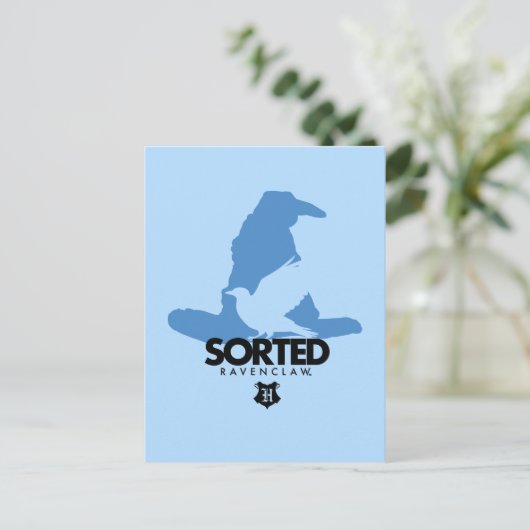 Harry Potter | Gesorteerd in RAVENCLAW™ House Briefkaart (Staand voorkant)
