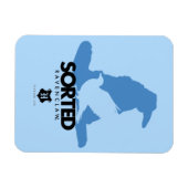 Harry Potter | Gesorteerd in RAVENCLAW™ House Magneet (Horizontaal)