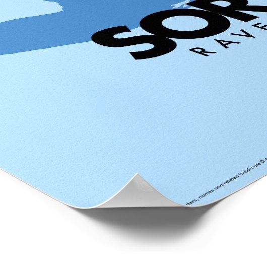 Harry Potter | Gesorteerd in RAVENCLAW™ House Poster (Hoek)