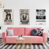 HARRY POTTER™ Gezocht Muurkunst Sets (Woonkamer)