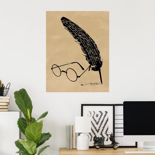 Harry Potter | Glazen en kieuwen Poster (Thuiskantoor)