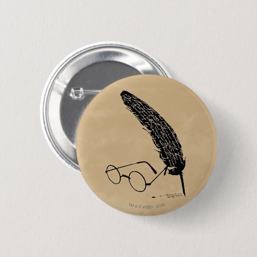 Harry Potter | Glazen en kieuwen Ronde Button 5,7 Cm (Voorkant /achterkant)