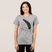 Harry Potter | Glazen en kieuwen Tri-Blend Shirt (Voorkant volledig)