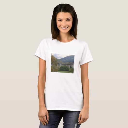 Harry Potter | Glenfinnan viaduct shirt (Voorkant volledig)