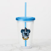 Harry Potter  | Gothic Ravenclaw Crest Acryl Drinkbeker (Voorkant)