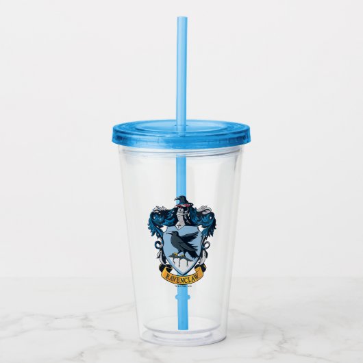 Harry Potter  | Gothic Ravenclaw Crest Acryl Drinkbeker (Voorkant)