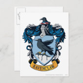 Harry Potter | Gothic Ravenclaw Crest Briefkaart (Voorkant / Achterkant)