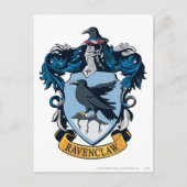 Harry Potter | Gothic Ravenclaw Crest Briefkaart (Voorkant)
