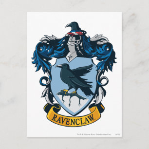 Harry Potter   Gothic Ravenclaw Crest Briefkaart
