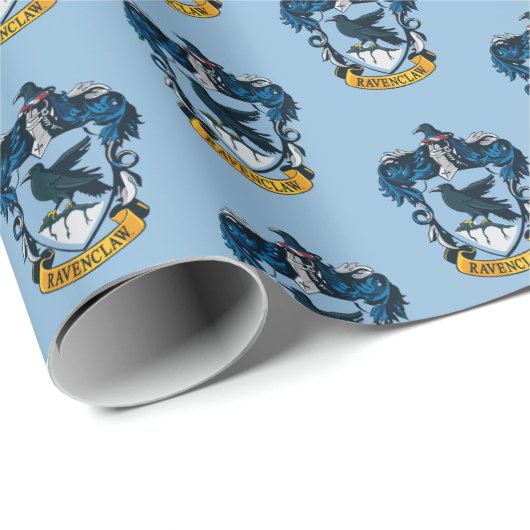 Harry Potter | Gothic Ravenclaw Crest Cadeaupapier (Rol Hoek)