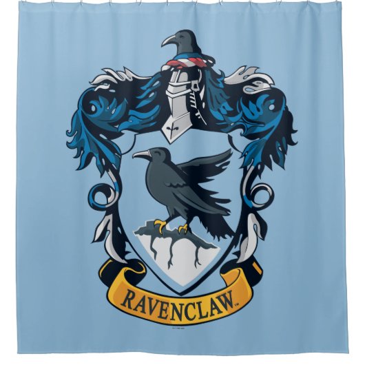 Harry Potter | Gothic Ravenclaw Crest Douchegordijn (Voorkant)