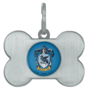 Harry Potter Gothic Ravenclaw Crest Huisdieren Naamplaatje