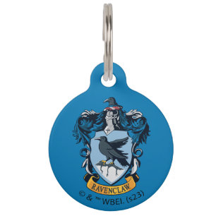 Harry Potter Gothic Ravenclaw Crest Huisdierpenning