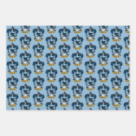 Harry Potter | Gothic Ravenclaw Crest Inpakpapier Vel