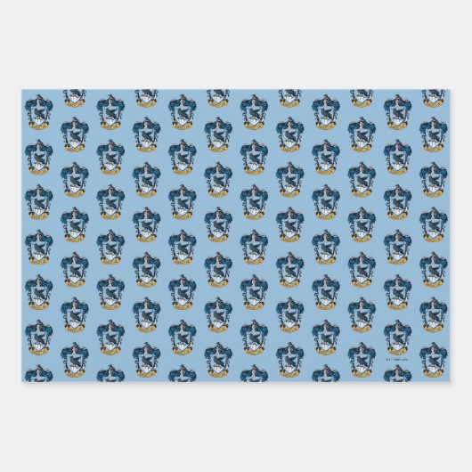 Harry Potter | Gothic Ravenclaw Crest Inpakpapier Vel (Voorkant 3)