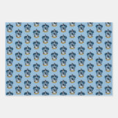 Harry Potter | Gothic Ravenclaw Crest Inpakpapier Vel (Voorkant)