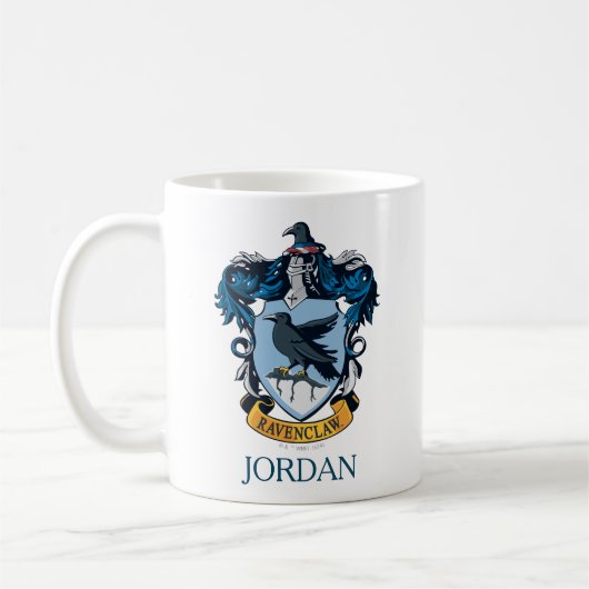 Harry Potter | Gothic Ravenclaw Crest Koffiemok (Links)