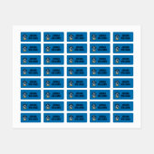 Harry Potter | Gothic Ravenclaw Crest Labels (Vel)