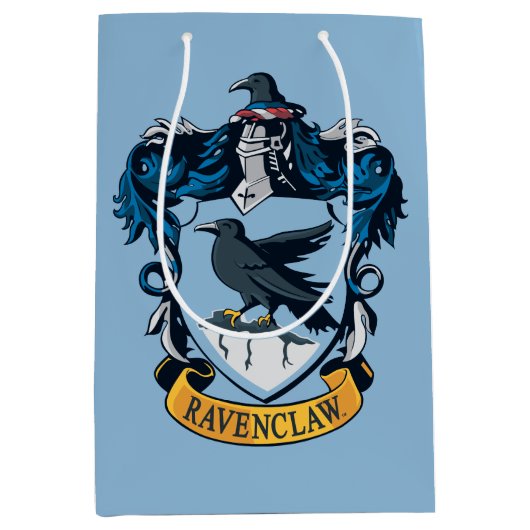 Harry Potter | Gothic Ravenclaw Crest Medium Cadeauzakje (Voorkant)
