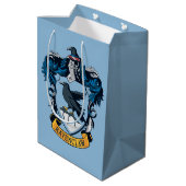 Harry Potter | Gothic Ravenclaw Crest Medium Cadeauzakje (Achterkant Gekanteld)
