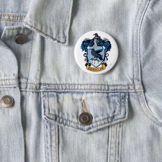 Harry Potter | Gothic Ravenclaw Crest Ronde Button 5,7 Cm (In situ)