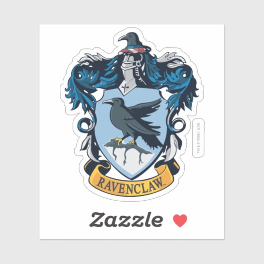 Harry Potter | Gothic Ravenclaw Crest Sticker (Vel)