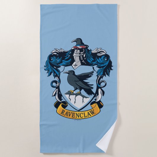 Harry Potter | Gothic Ravenclaw Crest Strandlaken (Voorkant)