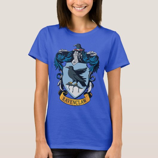 Harry Potter | Gothic Ravenclaw Crest T-shirt (Voorkant)