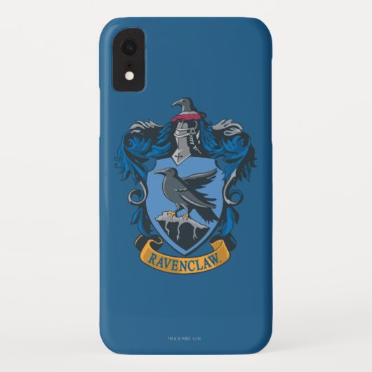 Harry Potter | Gotische Ravenclaw Crest Case-Mate iPhone Case (Achterkant)