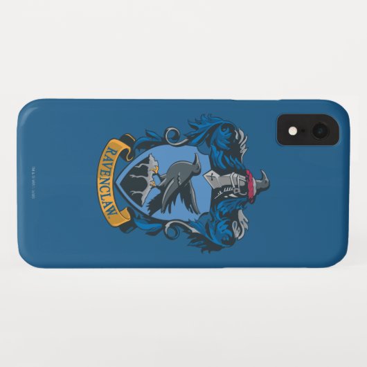 Harry Potter | Gotische Ravenclaw Crest Case-Mate iPhone Case (Achterkant (horizontaal))