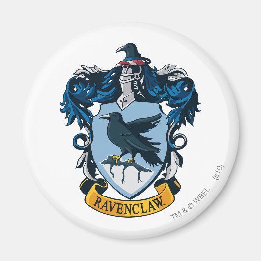 Harry Potter | Gotische Ravenclaw-kam Magneet (Voorkant)