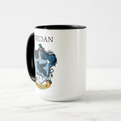 Harry Potter | Gotische Ravenclaw | Voeg je naam Mok (Voorkant links)