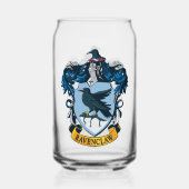 Harry Potter  | Gotische Ravenclaw Wapen Blikvorm Glas (Achterkant)