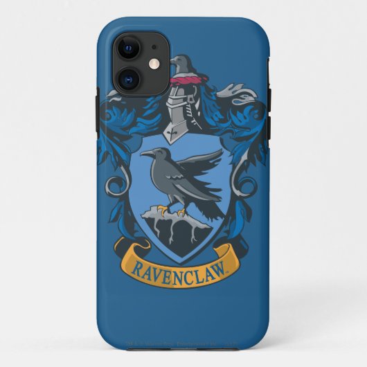 Harry Potter | Gotische Ravenclaw Wapen Case-Mate iPhone Case (Achterkant)