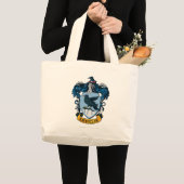 Harry Potter | Gotische Ravenclaw Wapen Grote Tote Bag (Voorkant (product))
