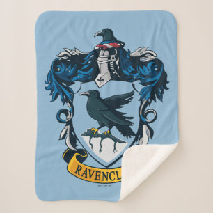 Harry Potter Gotische Ravenclaw Wapen Sherpa Deken