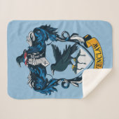 Harry Potter  | Gotische Ravenclaw Wapen Sherpa Deken (Voorkant (horizontaal))