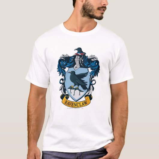 Harry Potter | Gotische Ravenclaw Wapen T-shirt (Voorkant)