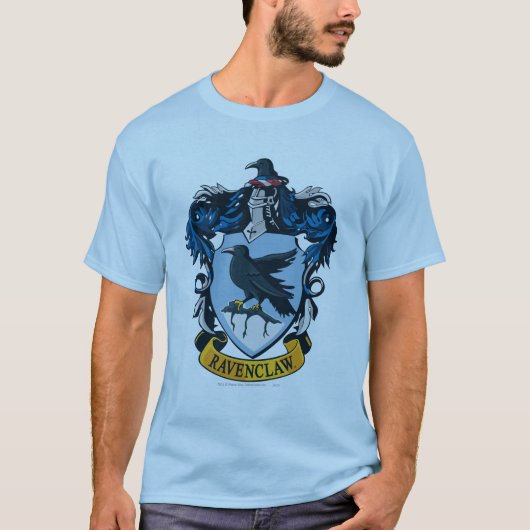 Harry Potter  | Gotische Ravenclaw Wapen T-shirt (Voorkant)