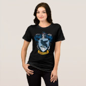 Harry Potter | Gotische Ravenclaw Wapen Tri-Blend Shirt (Voorkant volledig)