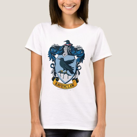 Harry Potter | Gotische Ravenclaw Wapenschild T-shirt (Voorkant)