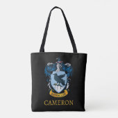 Harry Potter  | Gotische Ravenclaw Wapenschild Tote Bag (Achterkant)