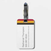 Harry Potter | Grafisch gebied Gryffindor House Pr Bagagelabel (Achterkant verticaal)