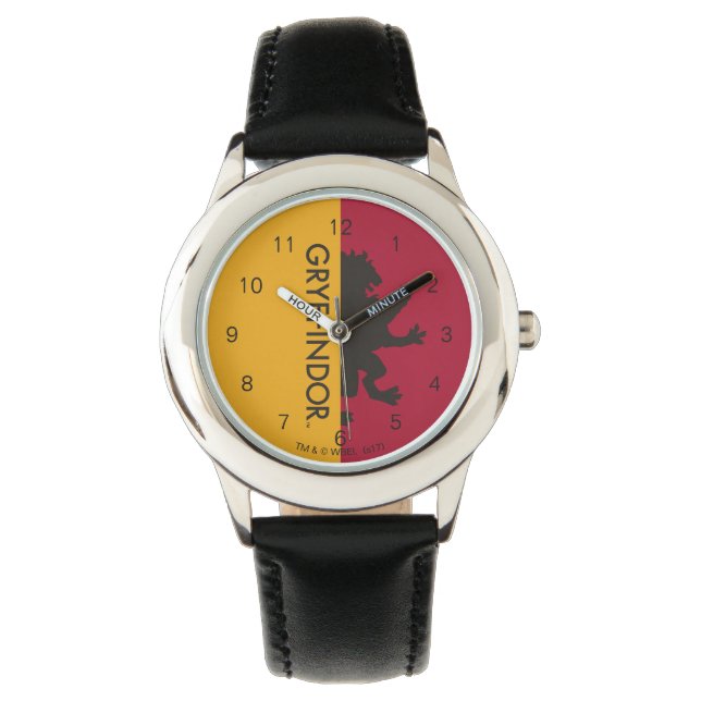 Harry Potter | Grafisch gebied Gryffindor House Pr Horloge (Voorkant)
