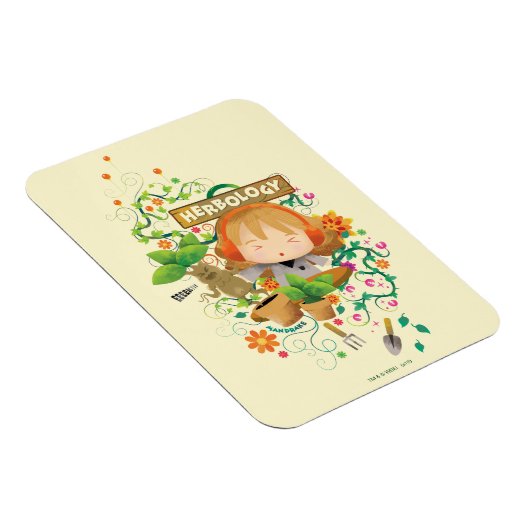 Harry Potter | Grafisch klasse Hermione Herbology Magneet (Rechterzijde)
