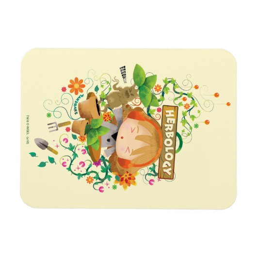 Harry Potter | Grafisch klasse Hermione Herbology Magneet (Horizontaal)